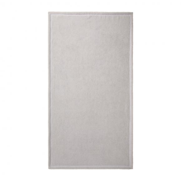 Yves Delorme Couture Duetto Towel Brume / Blanc