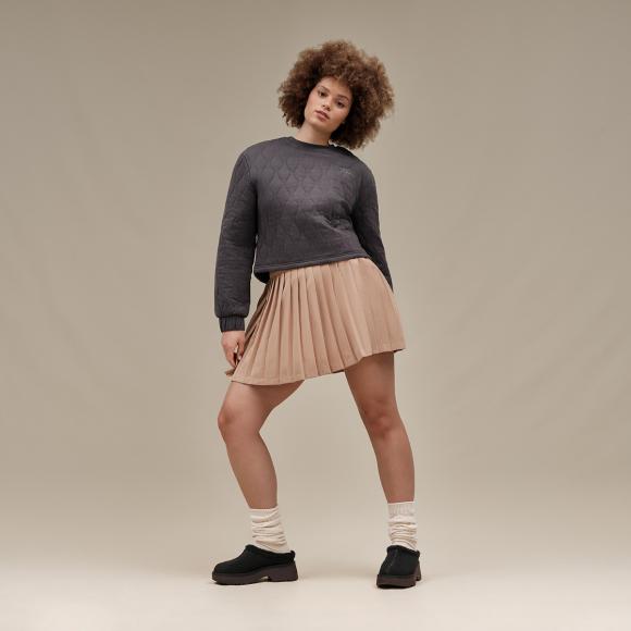 UGG W New Heights Cozy Clog Black