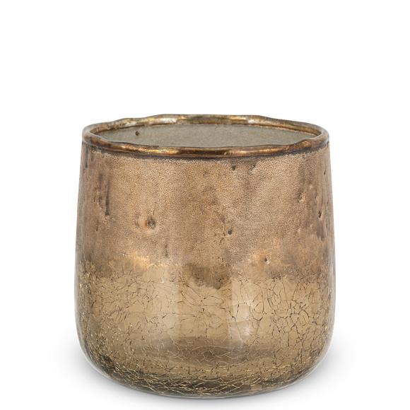 Nkuku Konara Glass Tea Light Holder