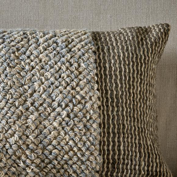 Nkuku Paduna Jute & Cotton Cushion Cover