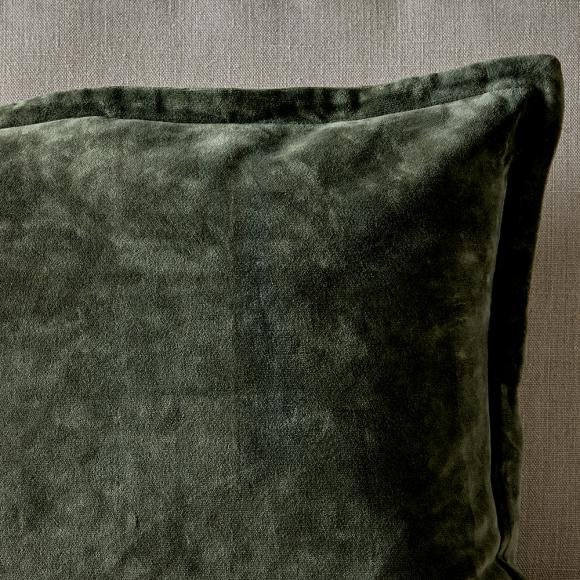 Nkuku Pilani Velvet & Linen Cushion Cover