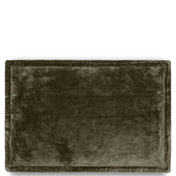 Nkuku Pilani Velvet & Linen Cushion Cover