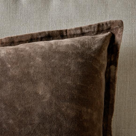 Nkuku Renwal Velvet & Linen Cushion Cover