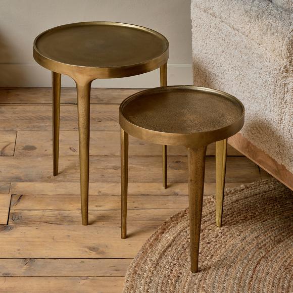 Nkuku Rohia Cast Metal Table 