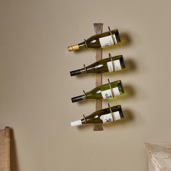 Nkuku Shray Iron Wine Rack 