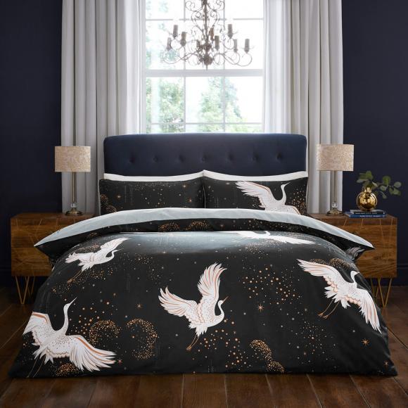 Sara Miller Flying Cranes Duvet Cover Set