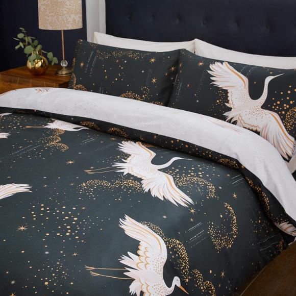 Sara Miller Flying Cranes Duvet Cover Set