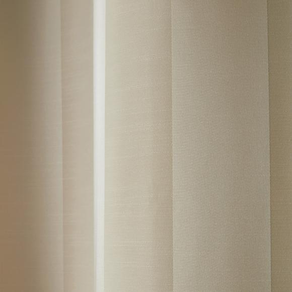 Laura Ashley Lille Stripe Oyster Lined Curtains