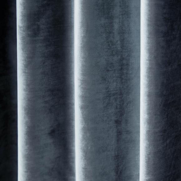 Laura Ashley Loretta Dark Seaspray Lined Curtains