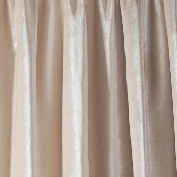 Laura Ashley Loretta Pale Truffle Lined Curtains
