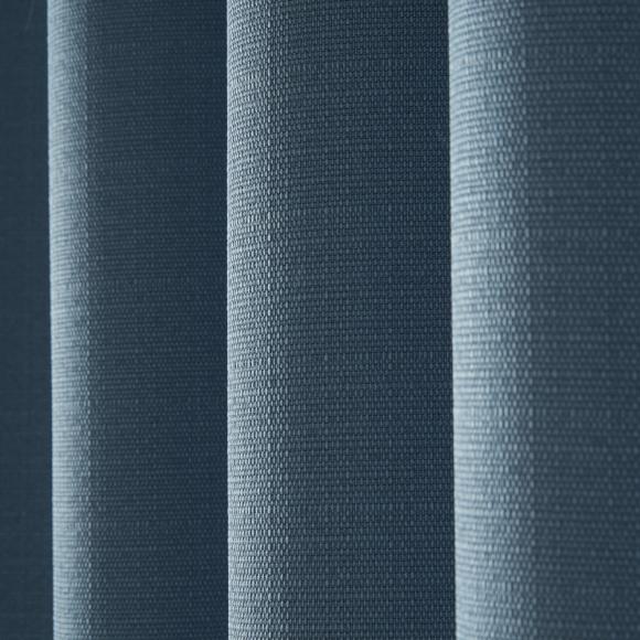 Laura Ashley Stephanie Dark Seaspray Eyelet Curtains