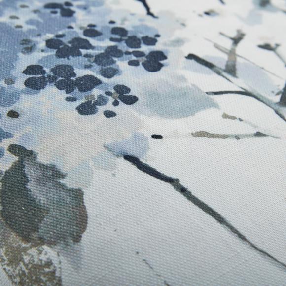 Laura Ashley Pallinton Bloom Cushion Smoke Blue