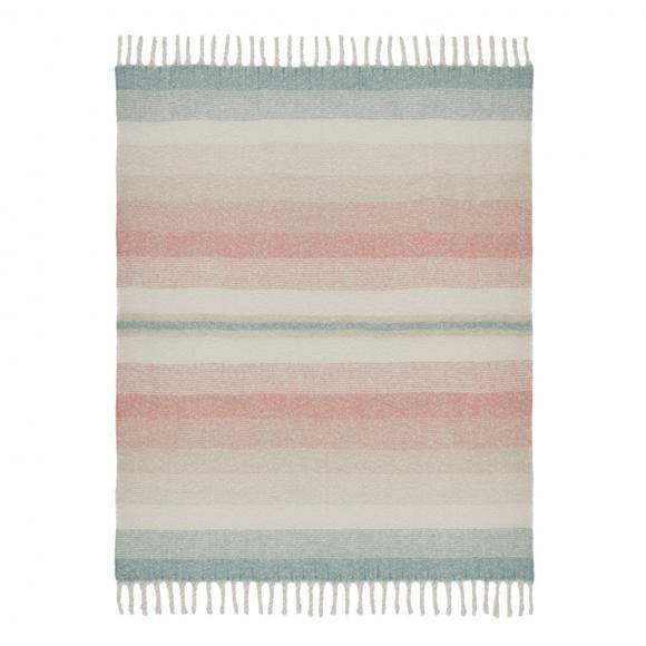 Laura Ashley Ortonby Plaster Pink Throw