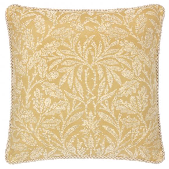 The Original Morris & Co Acorn Tonal Cushion Gold