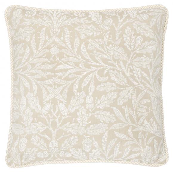 The Original Morris & Co Acorn Tonal Cushion Linen