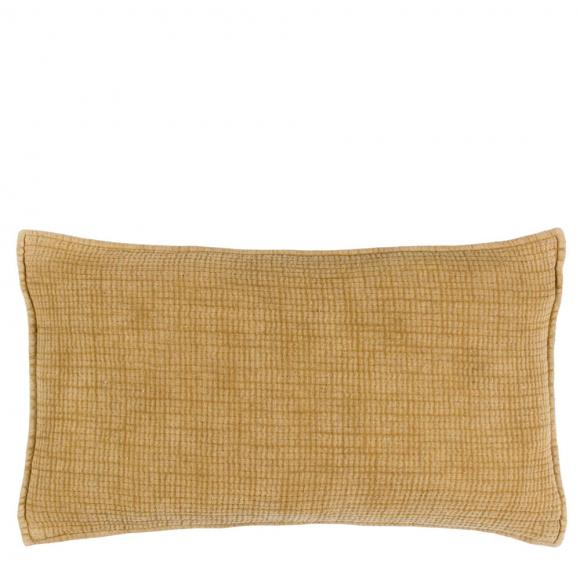 Yard Yard Ribble Acid Washed Cushion Honey