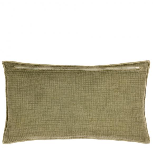 Yard Yard Ribble Acid Washed Cushion Khaki