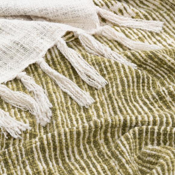Yard Sono Ink Throw Olive