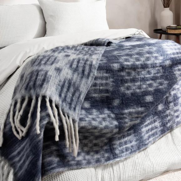 Yard Caernarfon Throw Ink