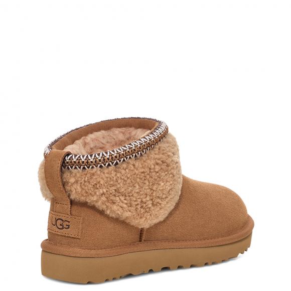 UGG W Classic Ultra Mini Maxi Curly Chestnut
