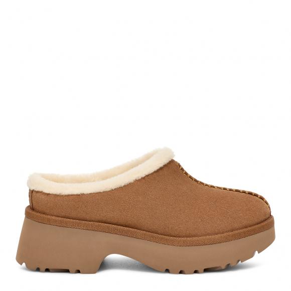 UGG W New Heights Cozy Clog Chestnut