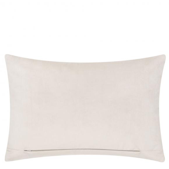 The Original Morris & Co Brook embroidered Velvet Cushion Linen
