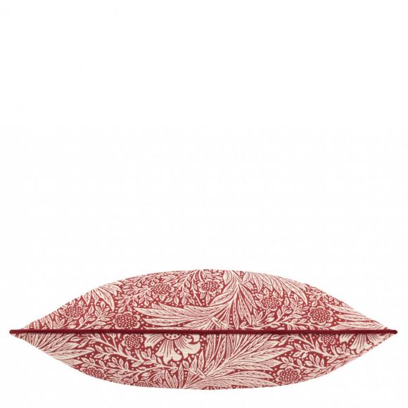 The Original Morris & Co Marigold Piped Jacquard Cushion Russet