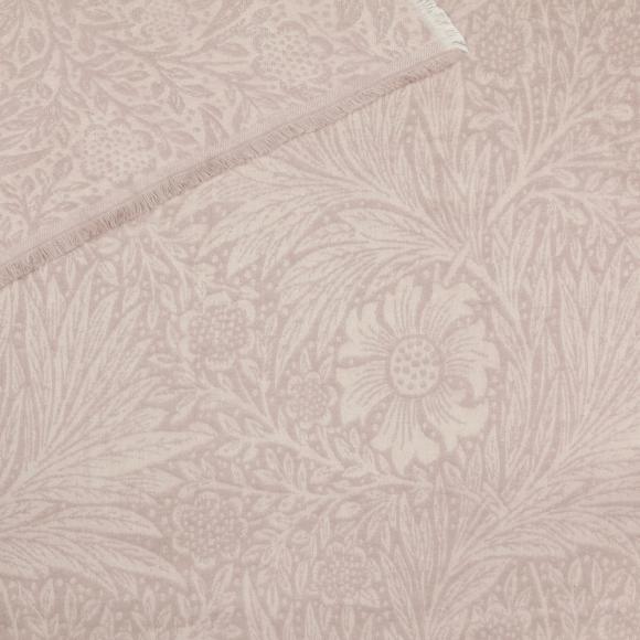 The Original Morris & Co Marigold Jacquard Throw Stone