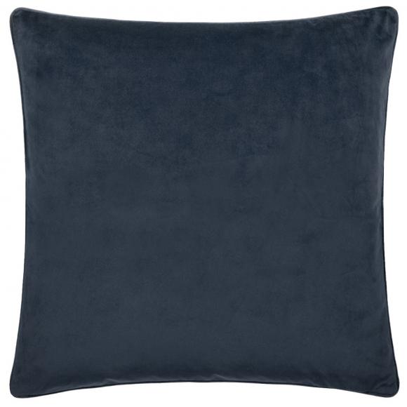 The Original Morris & Co Strawberry Thief Piped Jacquard Cushion Indigo