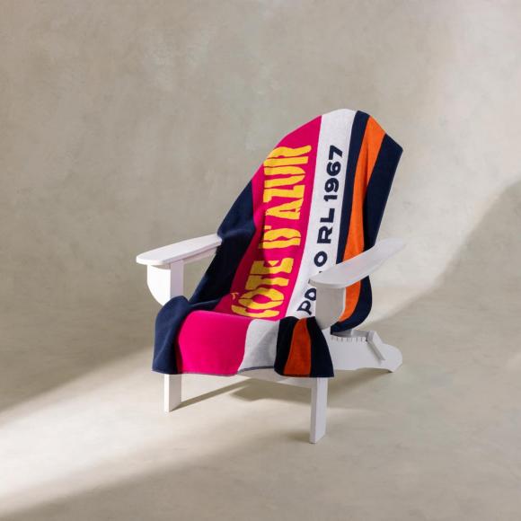 Ralph Lauren Home Bargo Beach Towel Navy