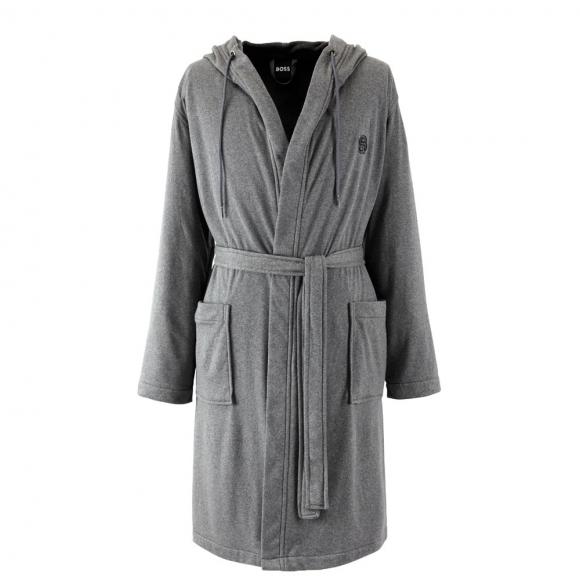 Boss Home Evening Hooded Robe Gris