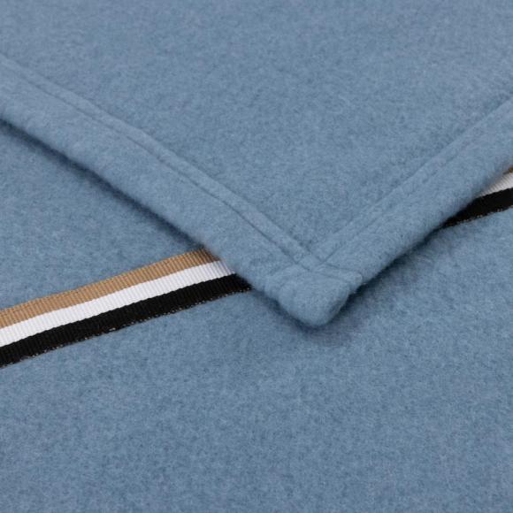 Boss Home B Linea Fleece Throw Horizon