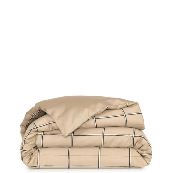 Boss Home B Check - Duvet Cover Beige
