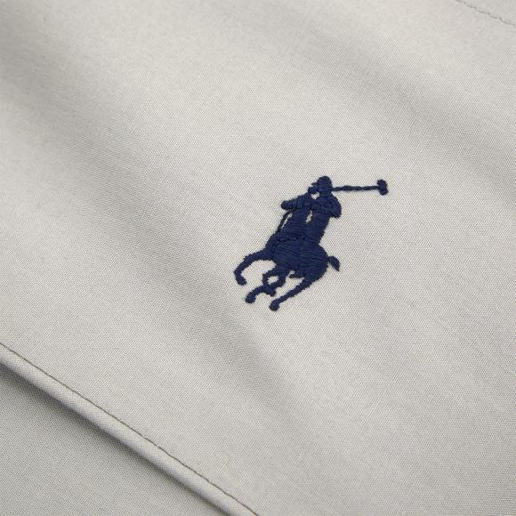Ralph Lauren Home Polo Player II Flat Sheet Andover Heather