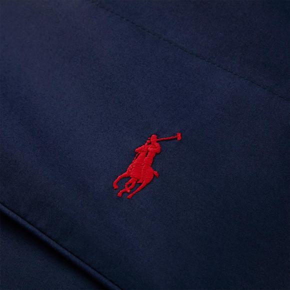 Ralph Lauren Home Polo Player II Flat Sheet Newport Navy