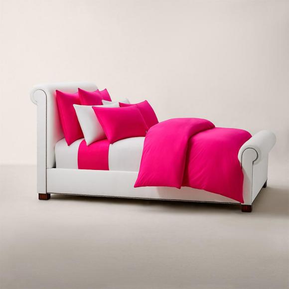 Ralph Lauren Home Polo Player II Fitted Sheet Pink Sky