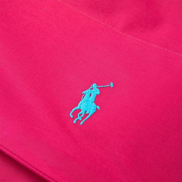Ralph Lauren Home Polo Player II Flat Sheet Pink Sky