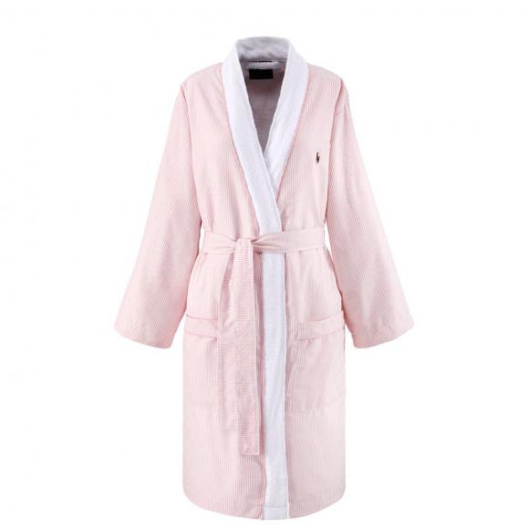 Ralph Lauren Home Oxford Kimono Robe Pink