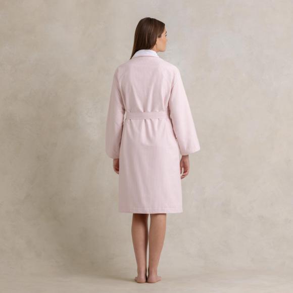 Ralph Lauren Home Oxford Kimono Robe Pink