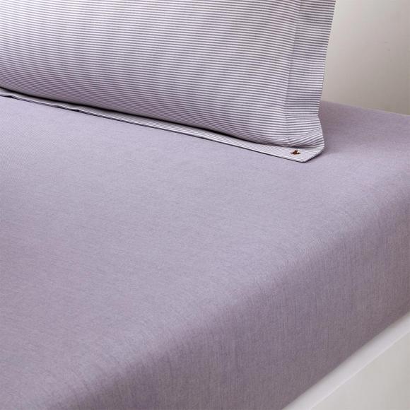 Ralph Lauren Home Oxford Fitted Sheet Chalet Purple