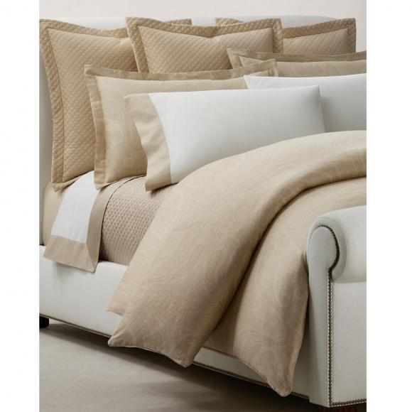 Ralph Lauren Home Doncaster Coastal Sand Duvet Cover