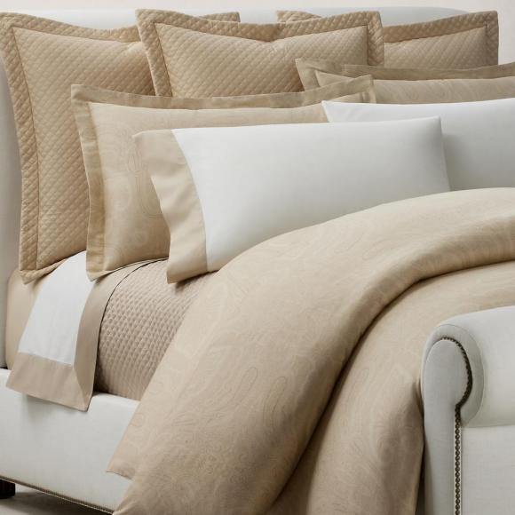 Ralph Lauren Home Doncaster Coastal Sand Flat Sheet