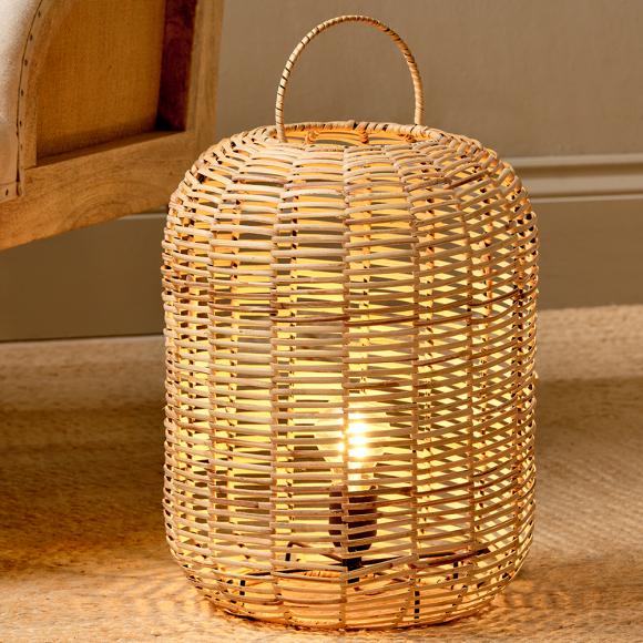 Nkuku Noko Rattan Lamp - Small