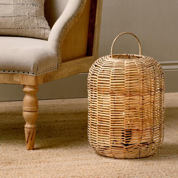 Nkuku Noko Rattan Lamp - Small