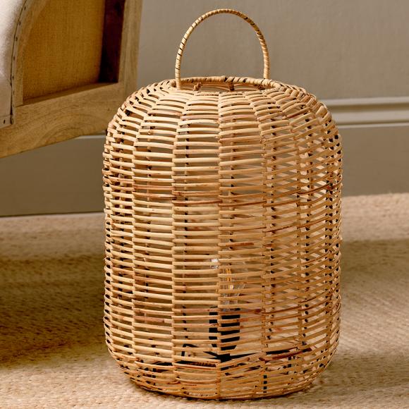 Nkuku Noko Rattan Lamp - Small
