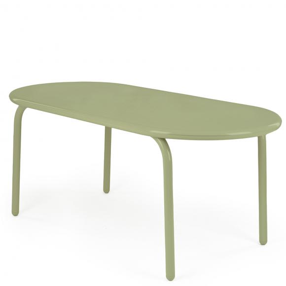 Tom Dixon Groove Obround Table Moss