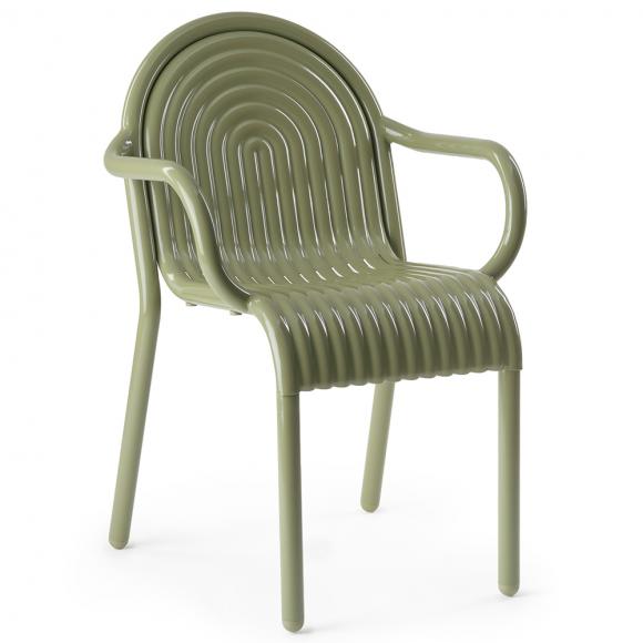 Tom Dixon Groove Arm Chair Moss