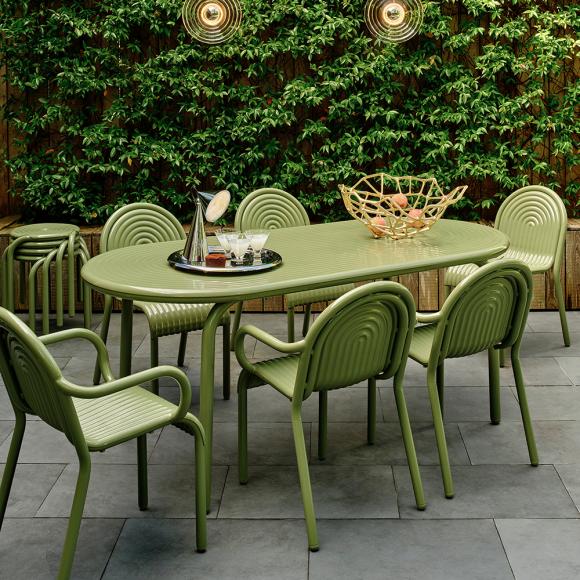 Tom Dixon Groove Arm Chair Moss