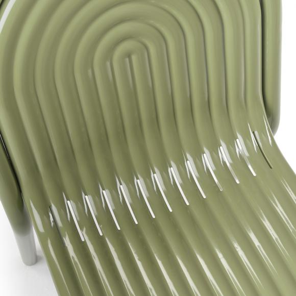 Tom Dixon Groove Side Chair Moss