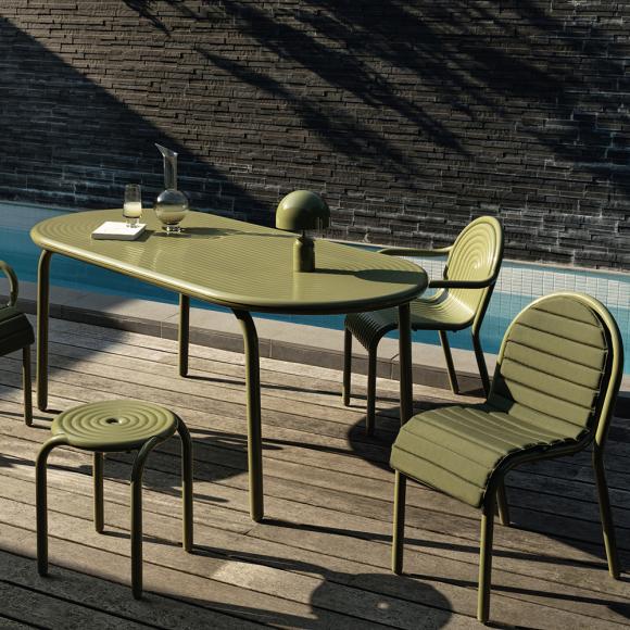 Tom Dixon Groove Stool Moss